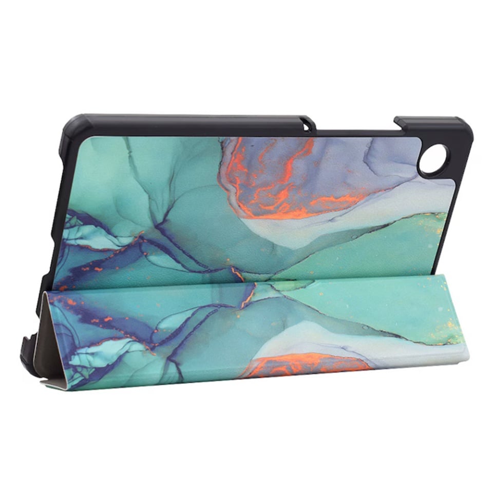 Husa tableta pentru Samsung Galaxy Tab A11 Plus / A9 Plus, SKYDDAR INNOVATION, cu suport Multi-Unghi si functie Sleep/Wake, multicolor