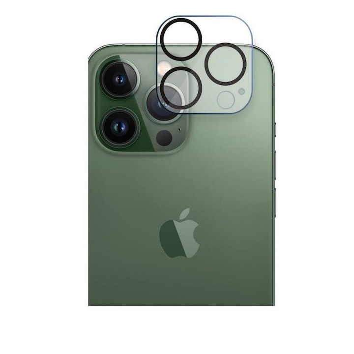 Folie sticla camera Compatibila cu Iphone14 PRO/14 PRO MAX, Full Cover, Calitate Premium