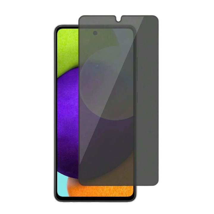 Folie sticla privacy pentru Samsung Galaxy A52 4G/5G/A52s 5G/ A53 5G Full glue