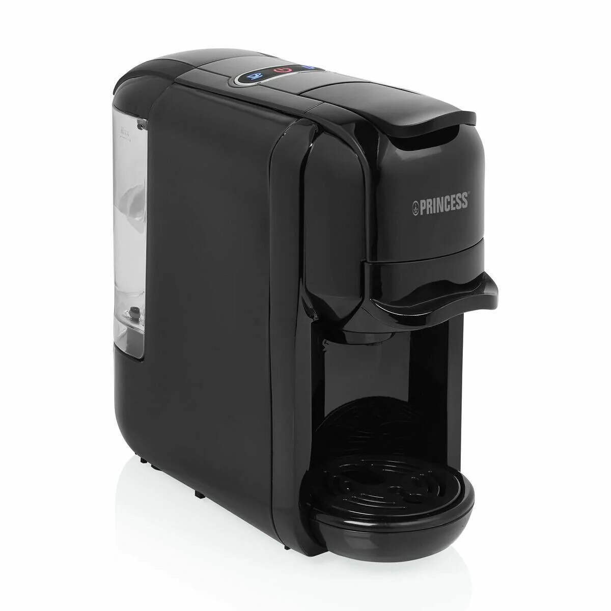 Cafetiera electrica Princess, Plastic, Negru, 1450 W, 600 ml
