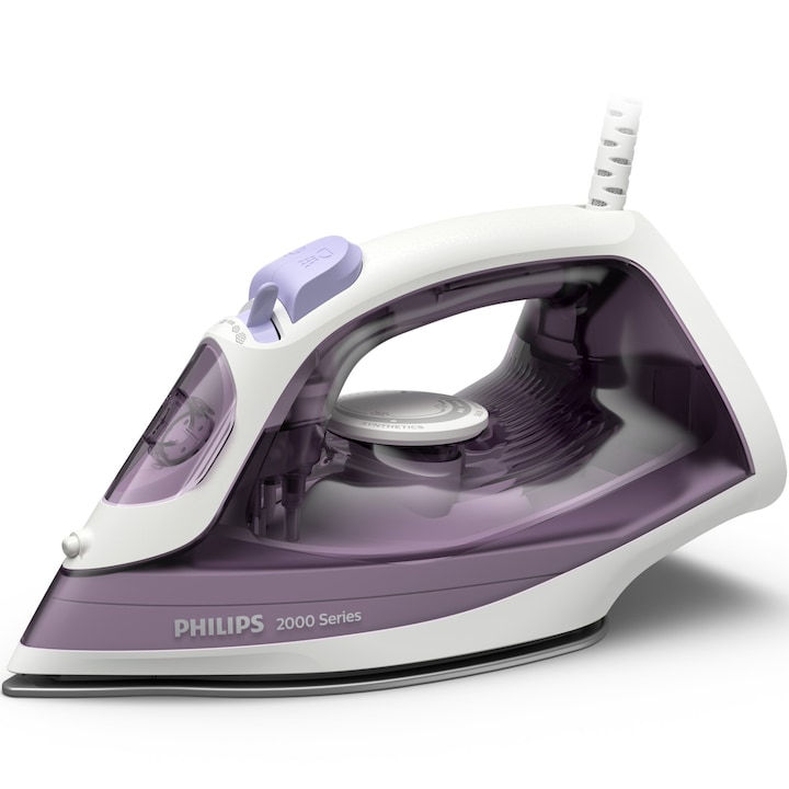 Fier de calcat cu abur Philips 2000 Series DST2020/30, 2000W, ceramica, 250ml