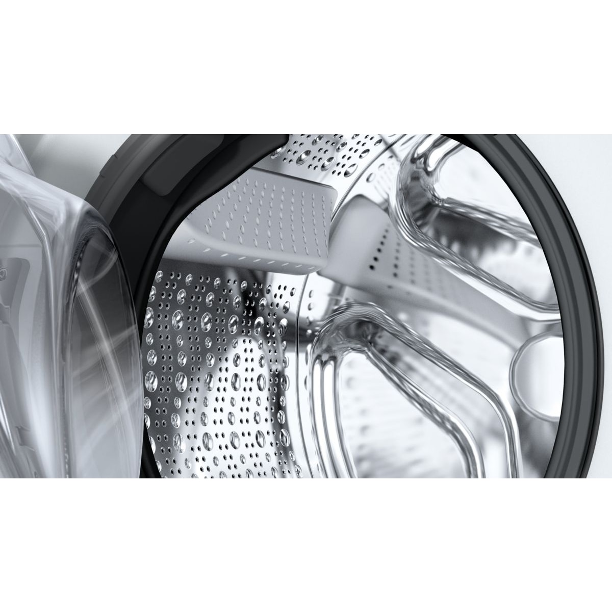 Masina de spalat rufe frontala BOSCH WGG242Z3BY, EcoSilence Drive, Program rapid, Functie spalare cu apa rece, 9 kg, 1200rpm, Clasa A, Alba