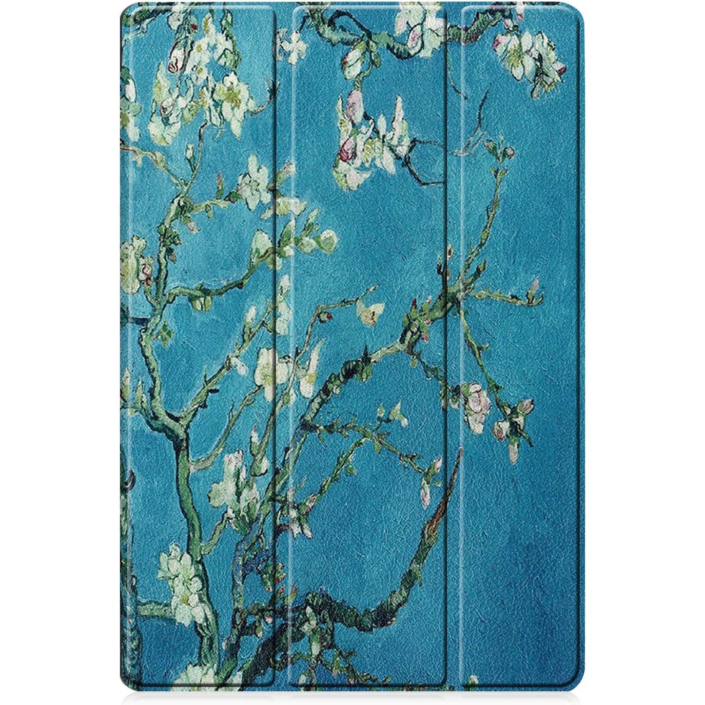 Husă Sigloo pentru tabletă Honor Pad 10, Piele Ecologică, Stand Reglabil, 12.1", model Painted Tree