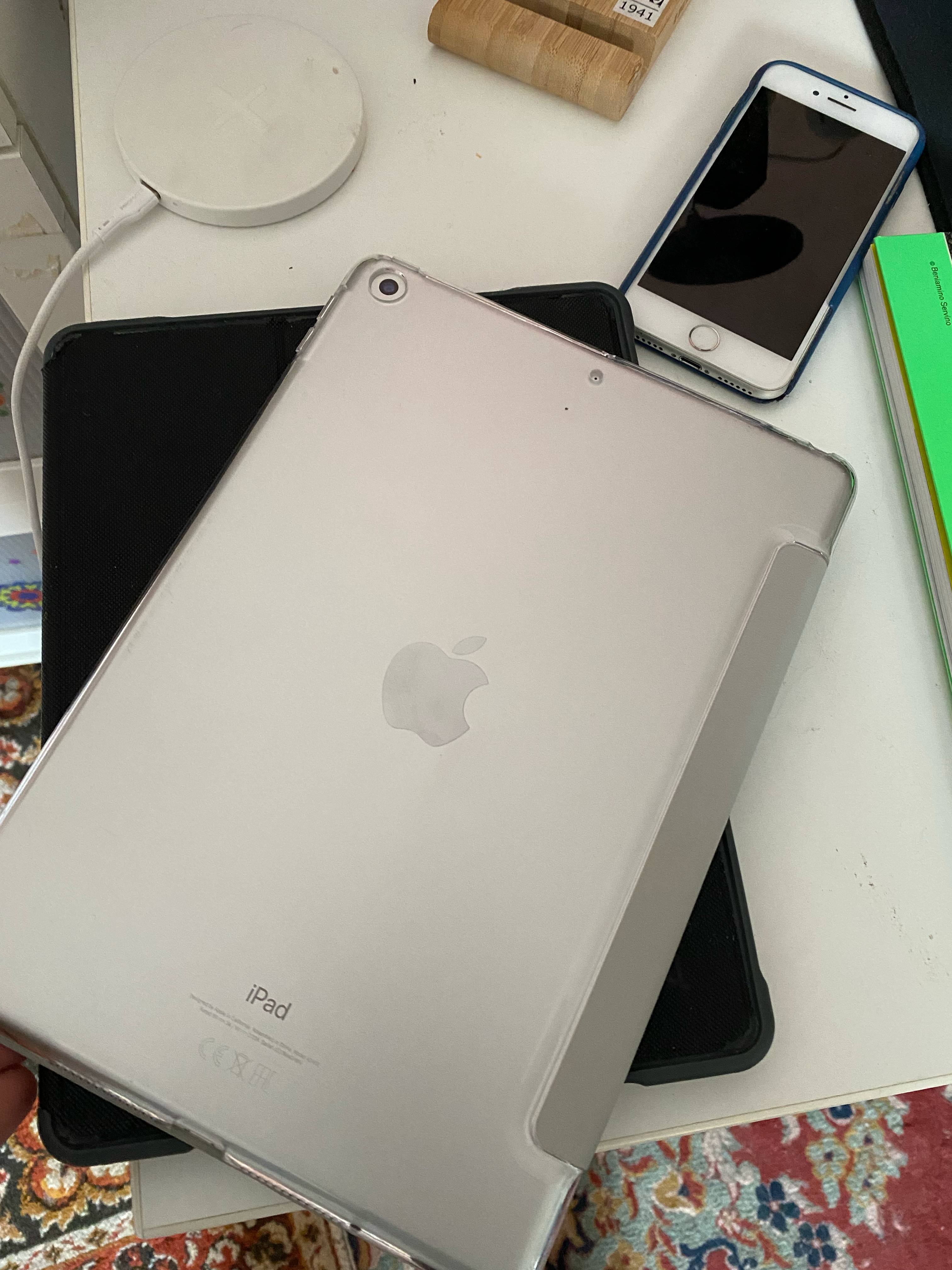 Husa Smart Cover compatibila cu Ipad 7 8 9 (2019-2020-2021) 10.2inch, Negru