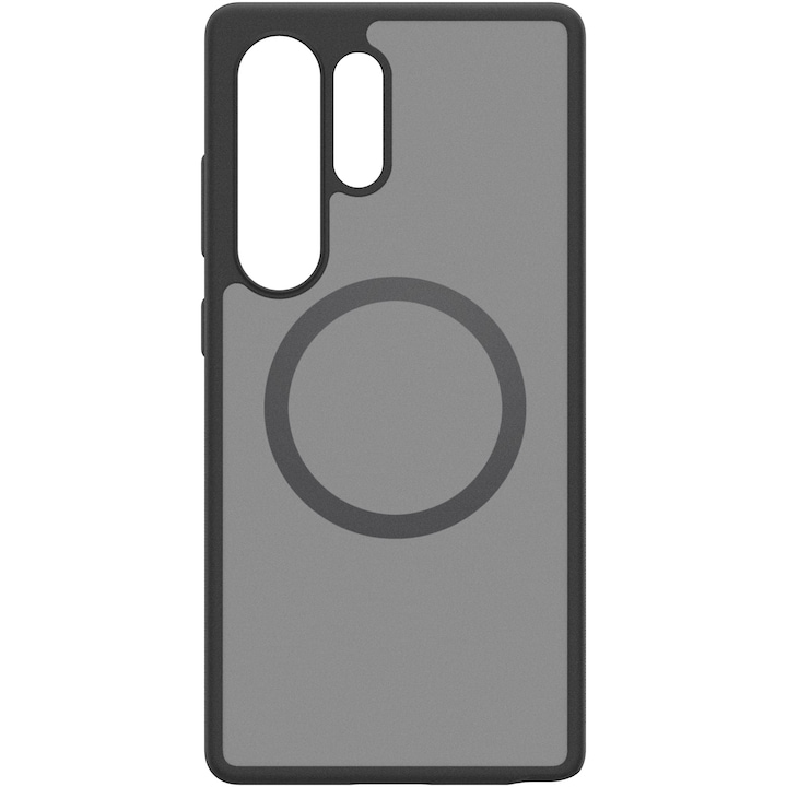 Husa de protectie Samsung Clear Magnet Case pentru Galaxy S25 Ultra - Black