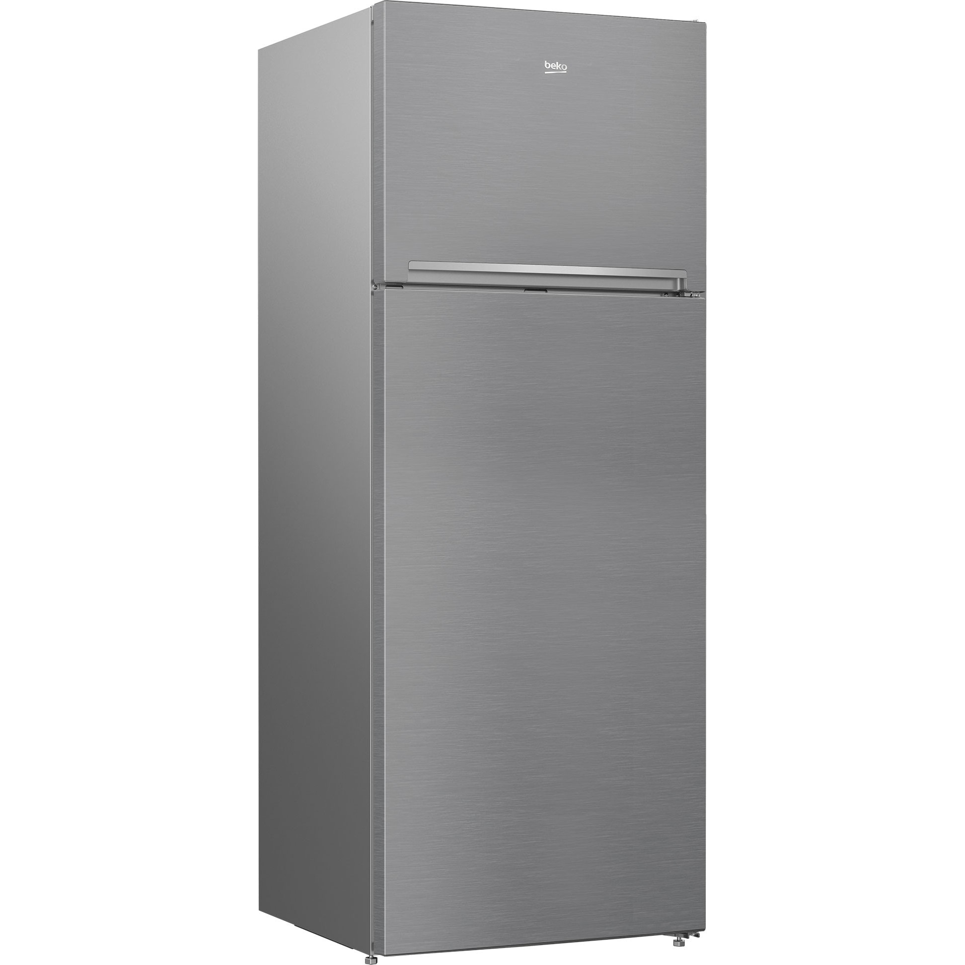 Frigider cu doua usi Beko RDNE455K30ZXBN, 406 l, No Frost, EverFresh+, Clasa F, H 185 cm, Argintiu