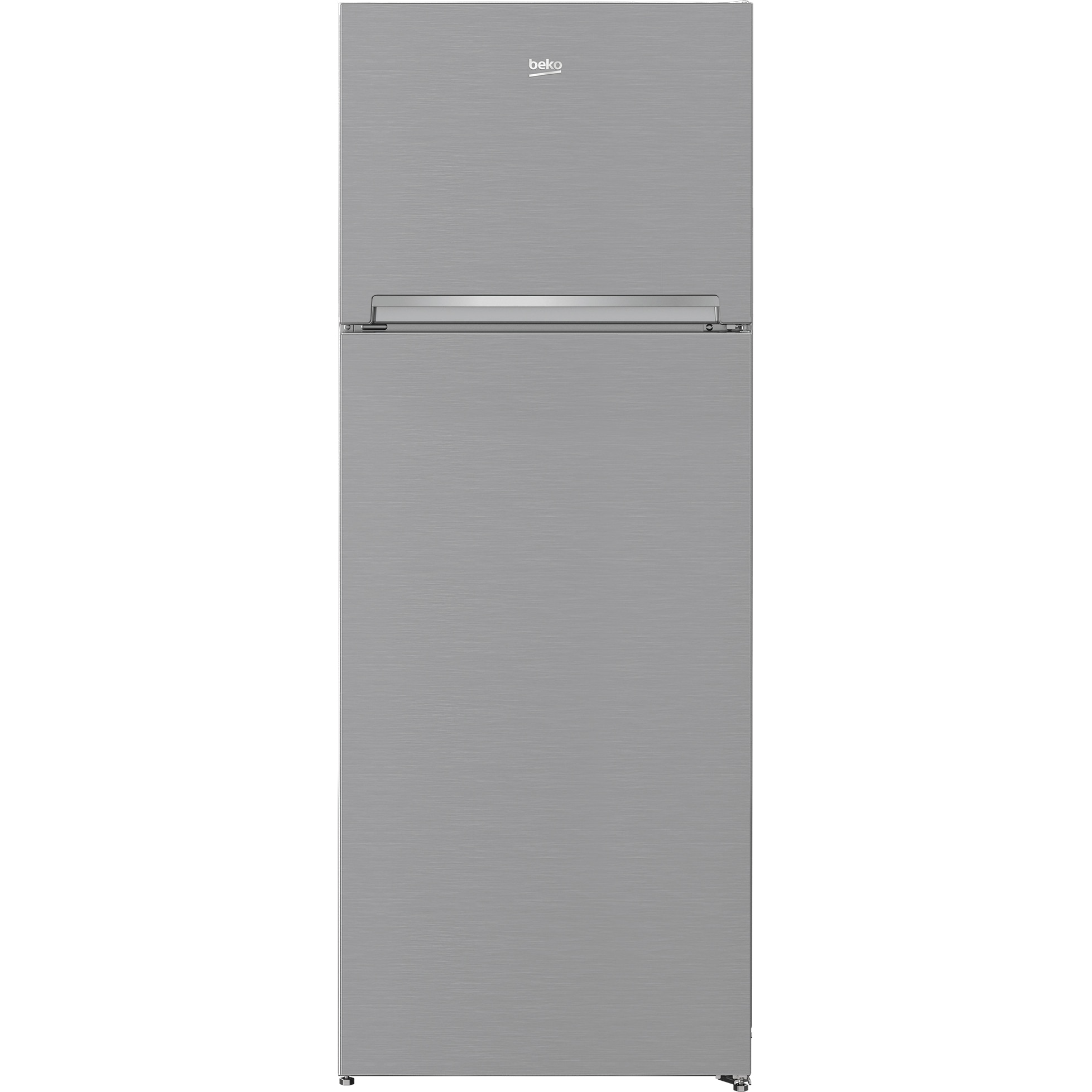 Frigider cu doua usi Beko RDNE455K30ZXBN, 406 l, No Frost, EverFresh+, Clasa F, H 185 cm, Argintiu