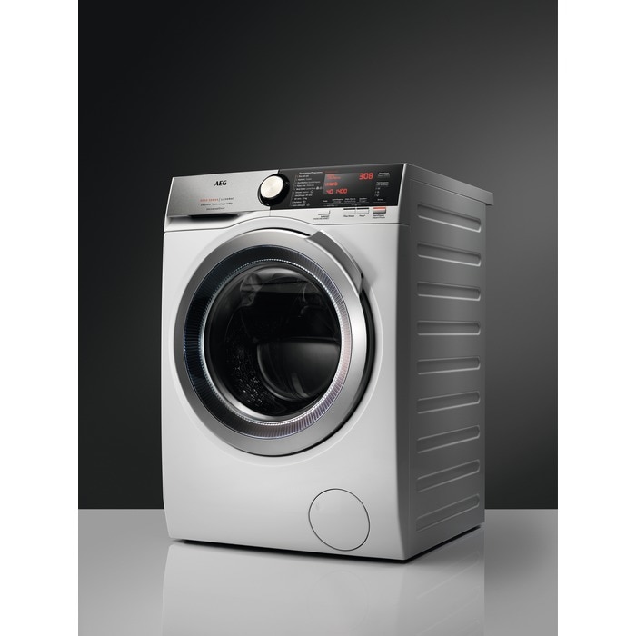 Masina de spalat rufe AEG L8FEC69PS, 9 kg, 1600 rpm, Clasa A, OKOMix, ProSteam, ProSense, Motor OKOInverter, Control touch, Alb