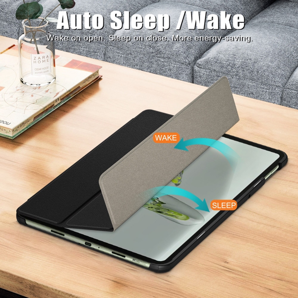 Husa tableta FoldPro OnePlus Pad Go / Oppo Pad Air2 / Oppo Pad Neo Negru
