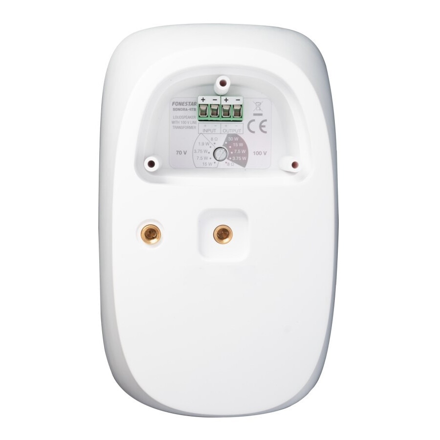 Difuzor, Fonestar, SONORA-4TN, 2 cai, Rezistent la apa, 30W, Alb
