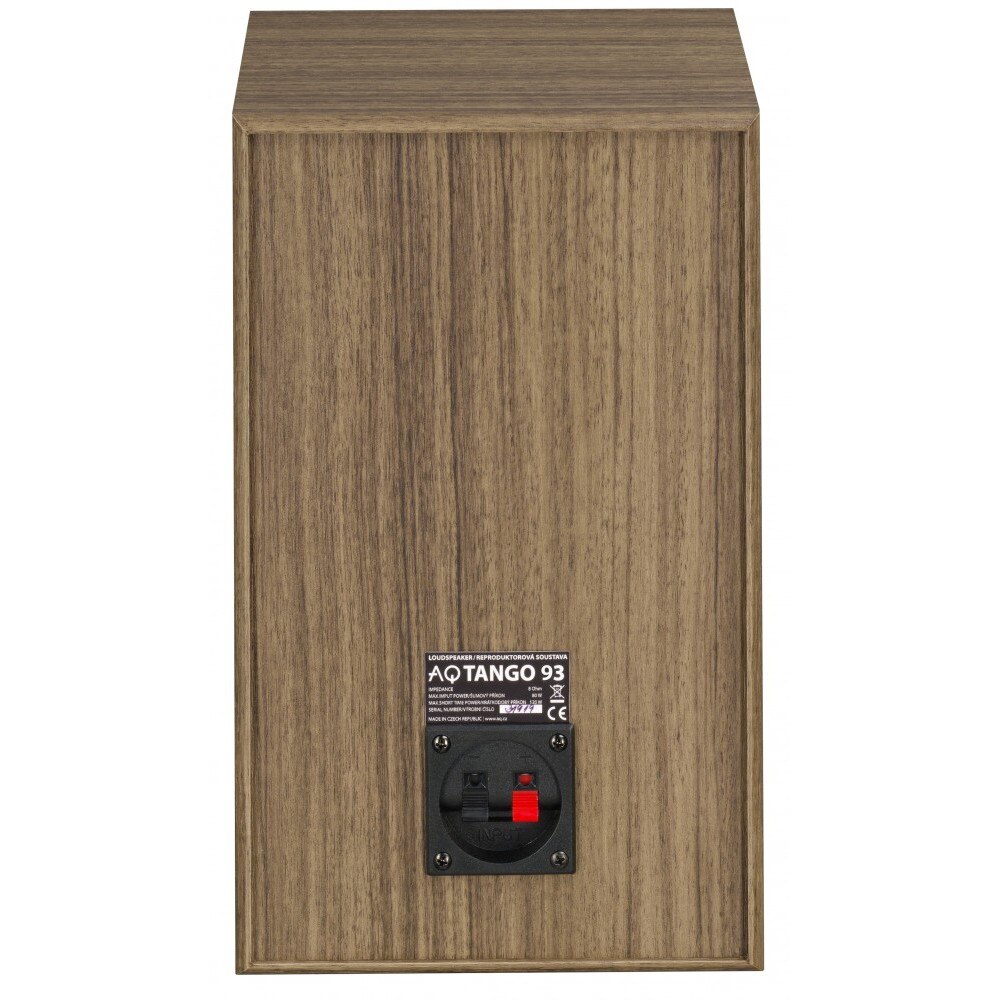 Boxe Tango 93, 120W, carcasa din MDF, negru/maro, ideal pentru sonorizare în spații mai mici, apartamente și pentru uz comercial