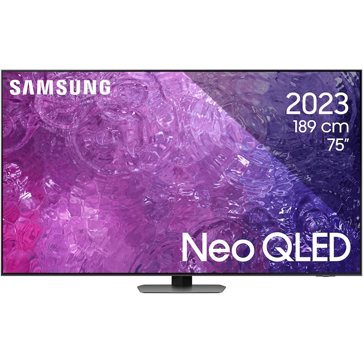 Televizor SAMSUNG Neo QLED 75QN90C, 189 cm, Smart, 4K Ultra HD, 100 Hz, Clasa F