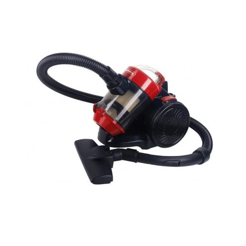 Aspirator fara sac Rosberg R51001B, 800W, HEPA, Ciclon, 2 litri, Accesorii, Rosu