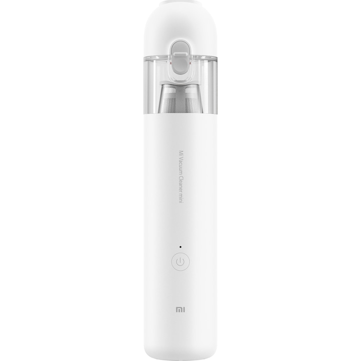 Aspirator Xiaomi de mana, Mi Vacuum Cleaner mini, Li-Ion 10.8 V, 40W, 100ml, Portabil, 0.1, Alb
