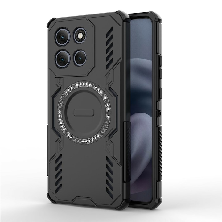 Husa pentru Motorola Moto G86 Power ArmorMag, Magsafe, Antisoc, Calitate Premium, Protectie Superioara, DaDen, Negru