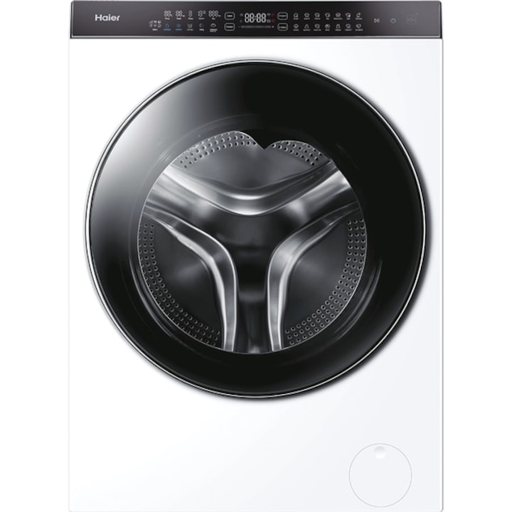 Masina de Spalat Rufe Frontala Slim cu Uscator HAIER HWD100-BD149U1N, Wi-Fi, 10/6 kg, 1400rpm, Clasa A/D, Alb