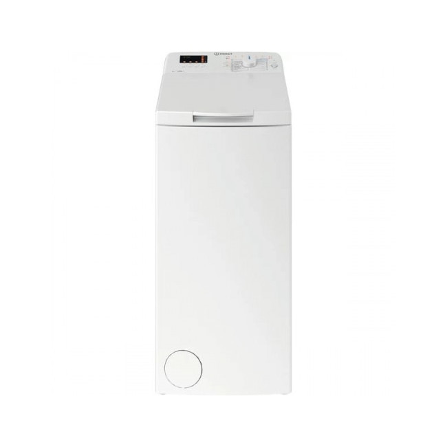 Masina de Spalat Rufe Verticala INDESIT BTW S60400 PL/N, 6 kg, 1000 rpm, Clasa C, Alb