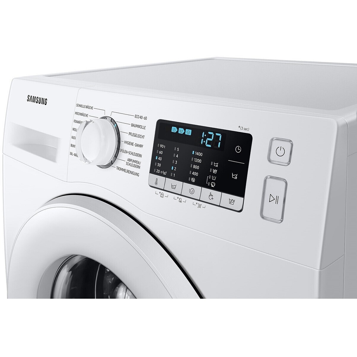 Masina De Spalat Rufe Samsung WW11BGA049TEEG, 11 Kg, Clasa A, 1400 Rpm, Alb