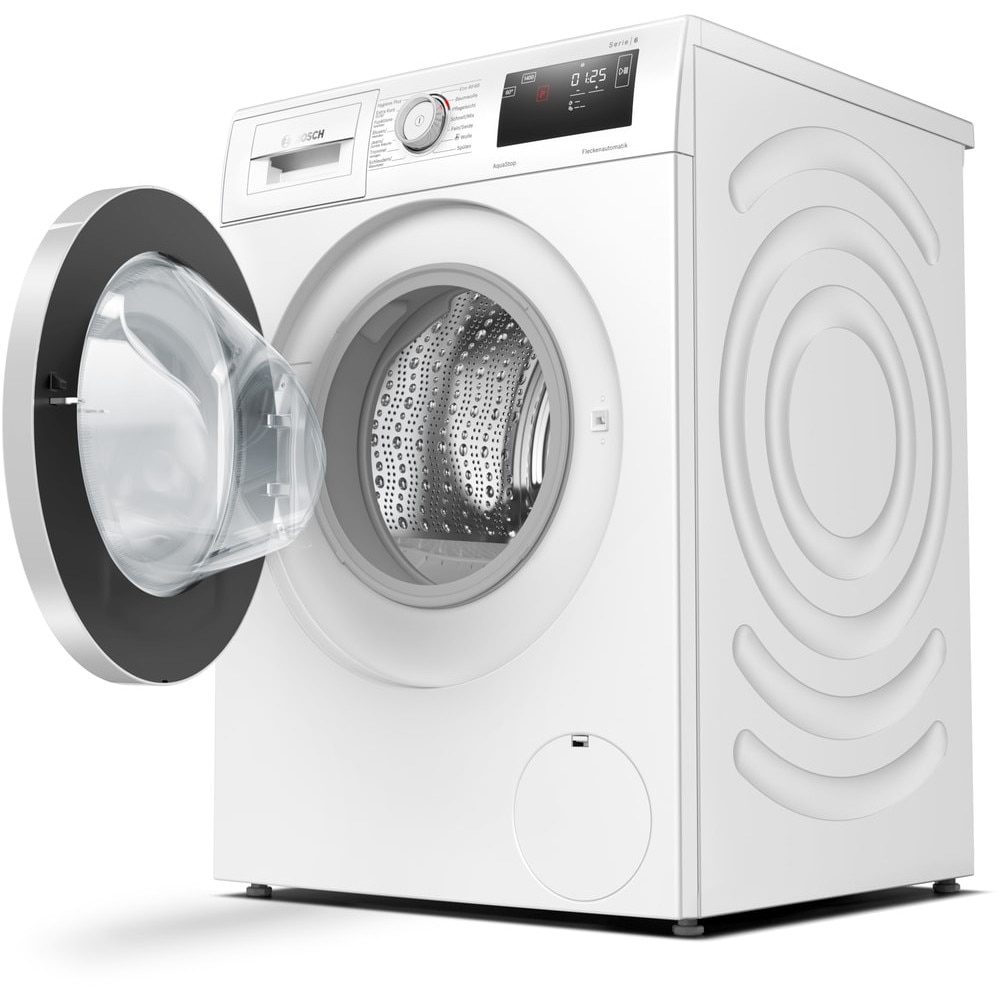 Masina de spalat rufe frontala BOSCH Serie 6 WAU28R92, 9 kg, clasa A, 1400 rpm, alb