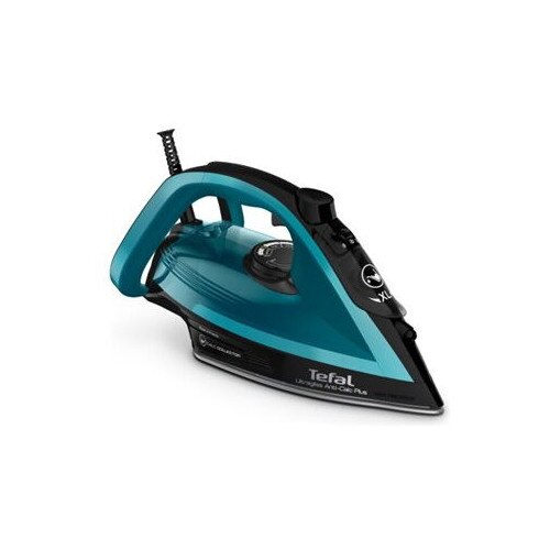 Fier de calcat cu abur UltraGliss Plus FV6832E0, 2800 W, mod Eco, talpa rezistenta la zgarieturi, setare anticalcar, albastru si negru