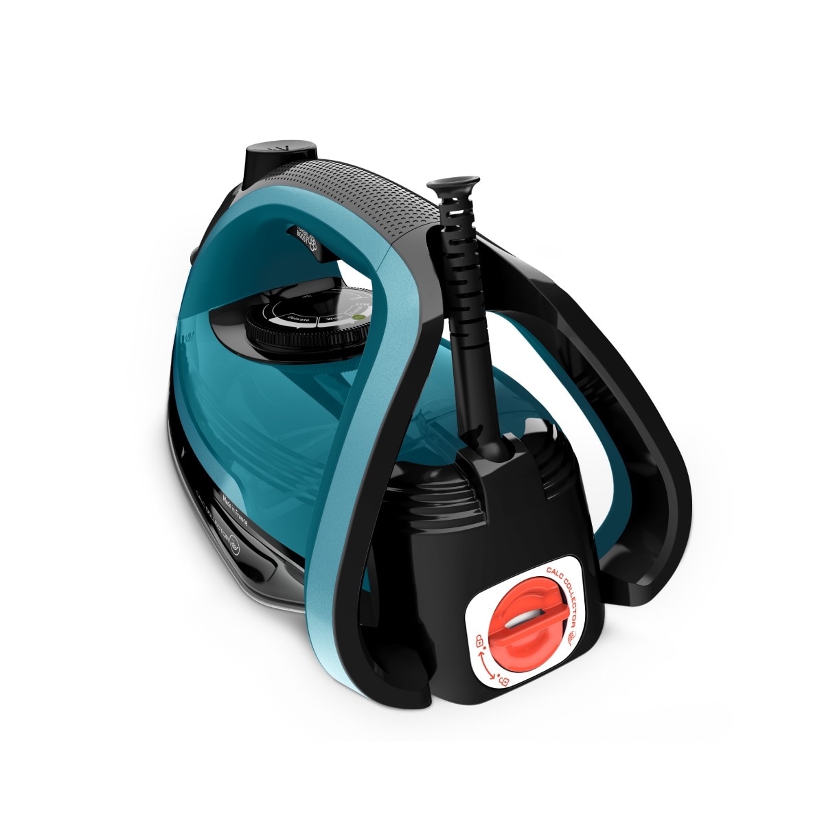 Fier de calcat cu abur UltraGliss Plus FV6832E0, 2800 W, mod Eco, talpa rezistenta la zgarieturi, setare anticalcar, albastru si negru