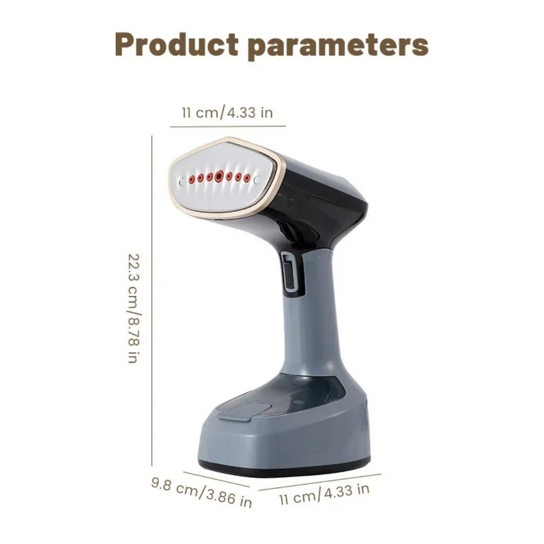 Aparat de calcat vertical portabil cu aburi, 1500W, rezervor 150ml, pliabil, calatorii