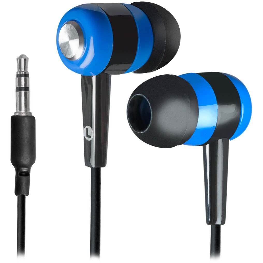 Casti audio Defender, Basic 616, Black/Blue