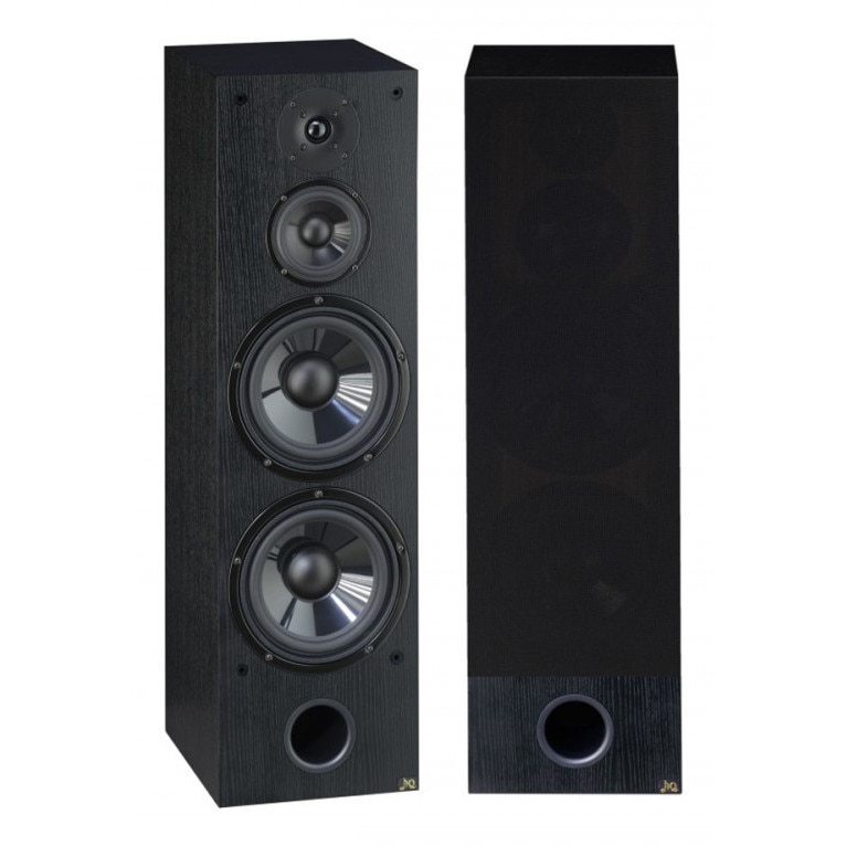 Boxe trojdrozne Wega 55, 250W, 8" subwoofere, bass reflex, negru, set