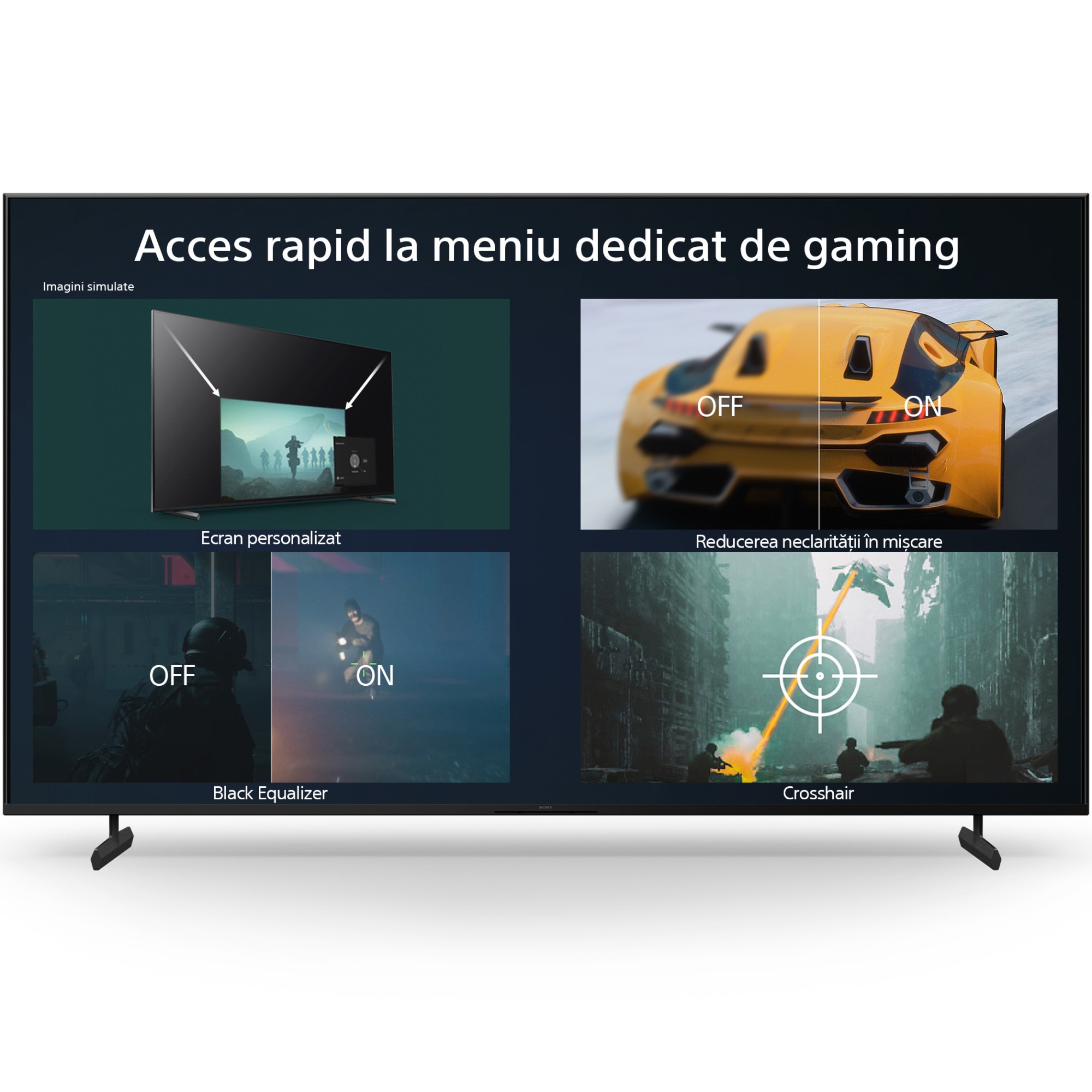 Televizor Sony BRAVIA LED 85X80L, 215 cm, Smart Google TV, 4K Ultra HD, Clasa F