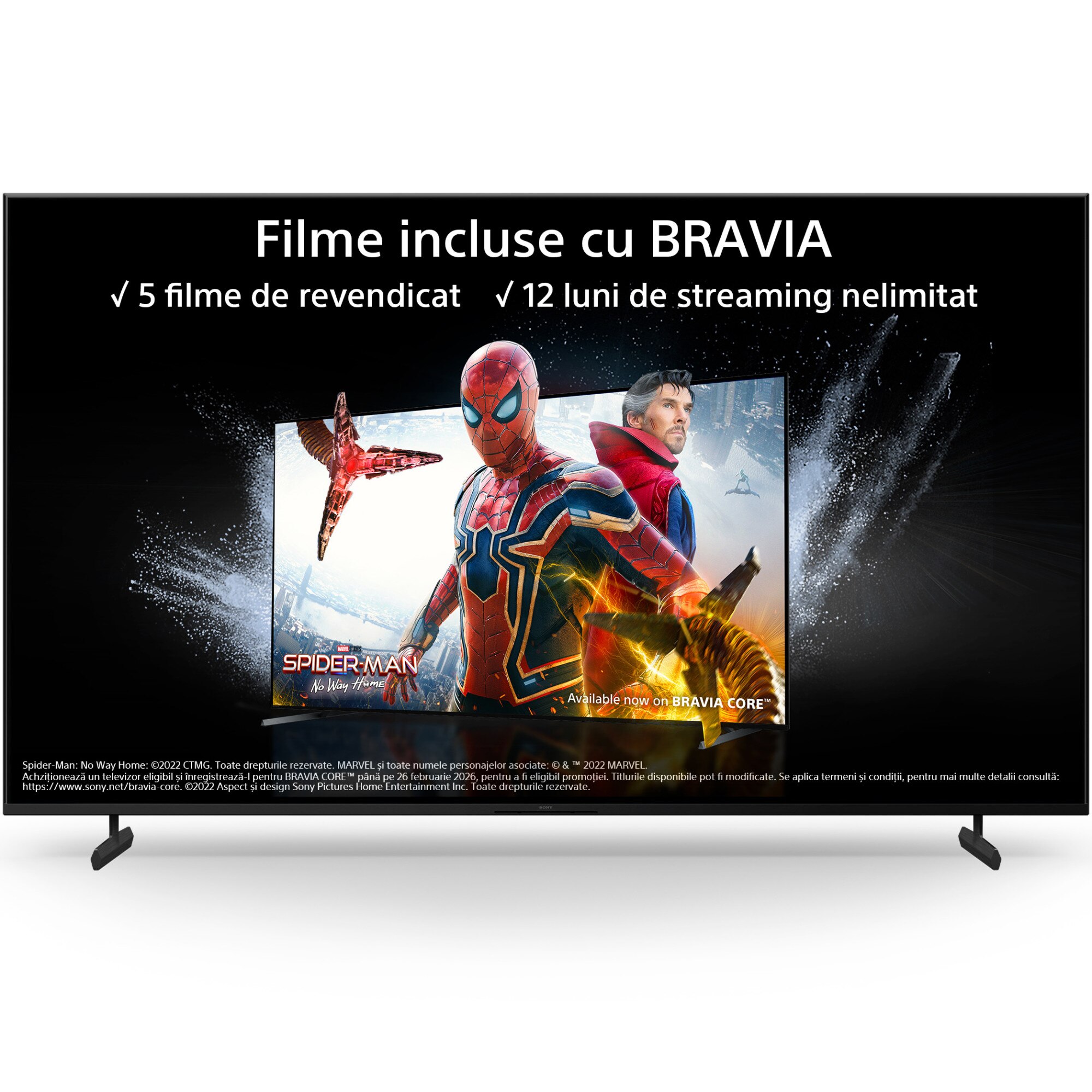Televizor Sony BRAVIA LED 85X80L, 215 cm, Smart Google TV, 4K Ultra HD, Clasa F