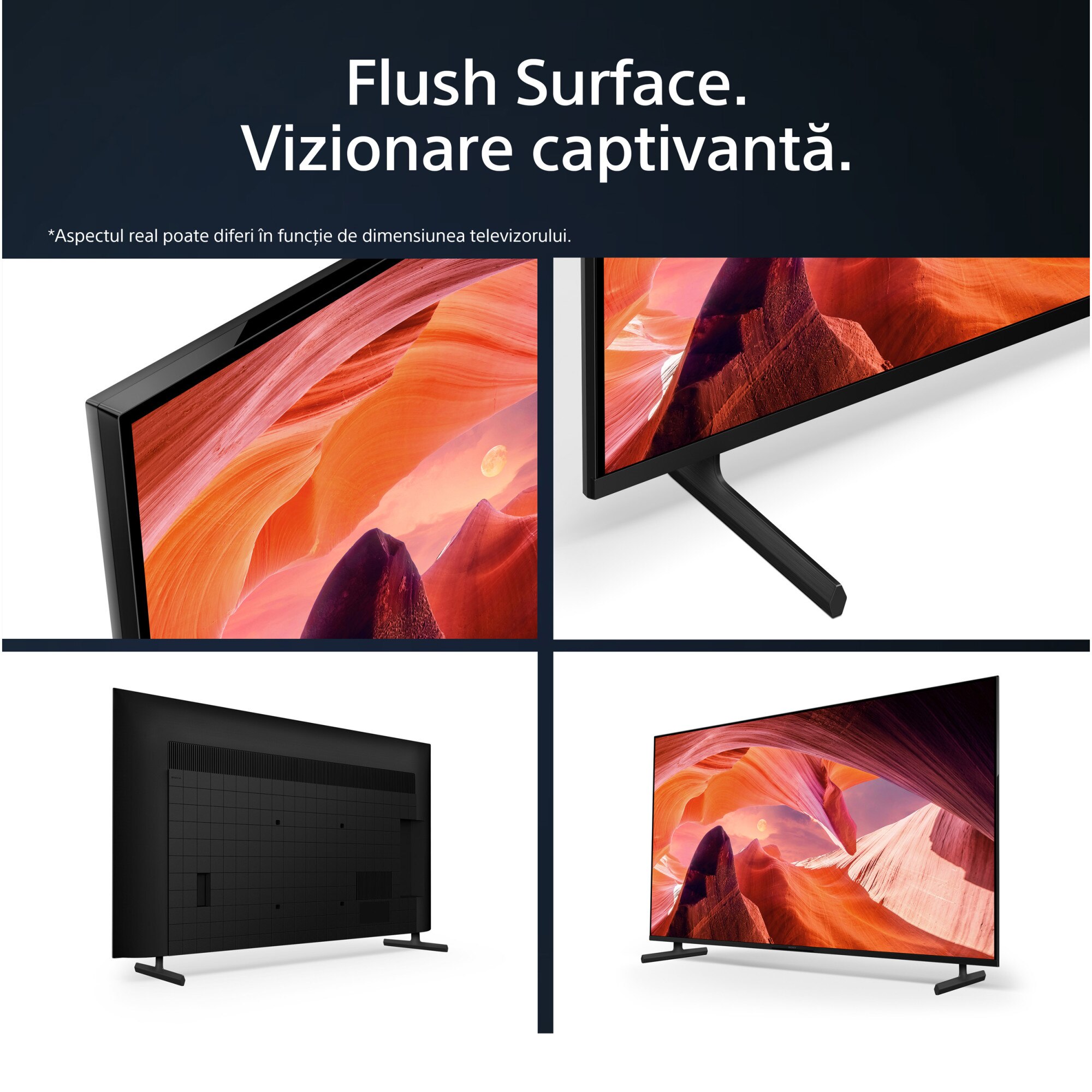 Televizor Sony BRAVIA LED 85X80L, 215 cm, Smart Google TV, 4K Ultra HD, Clasa F