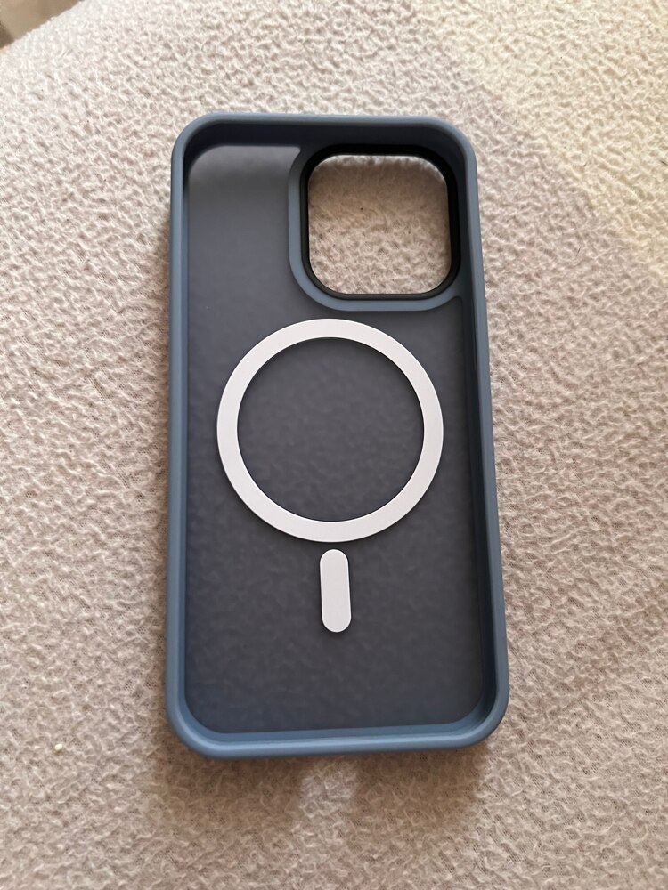 Husa compatibila cu Incarcare Magsafe pentru Apple iPhone 13 Pro, CASEY STUDIOS™, de Protectie, Slim, pentru Incarcare Wireless, Margini Ridicate pentru Protectia Ecranului si a Camerelor, Negru