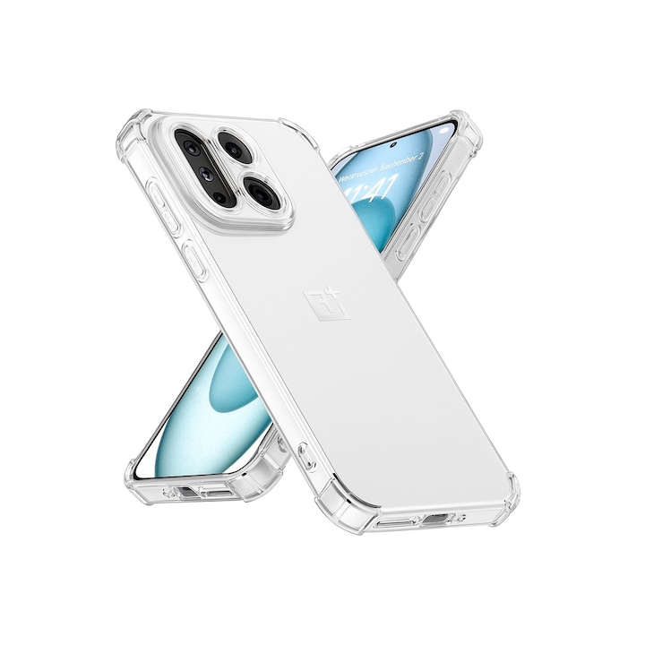 Husa pentru OnePlus 15 Slim Anti-Shock 1.5mm reinforced 4 corners, transparenta