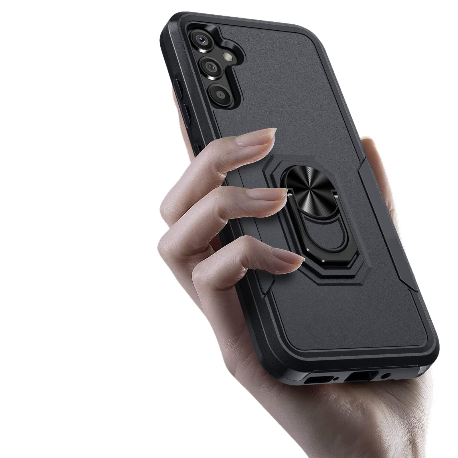 Husa pentru telefon Samsung Galaxy A54 5G, TPU/PC, Negru