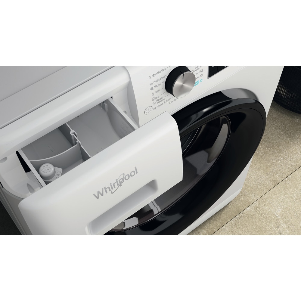 Whirlpool FFD 11469 BV EE Masina de spalat cu incarcare frontala, 1400 rpm, tehnologie 6th sense, Clasa energetica A, 11 kg, 59,5 cm, Alb