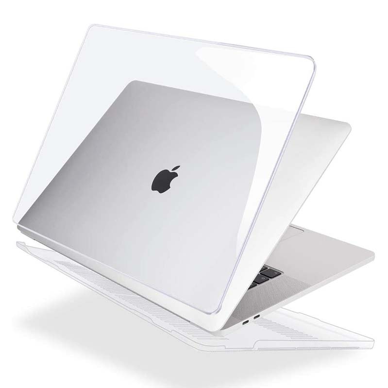Husa pentru laptop pentru MacBook 2010-2017 lansata modelul A1466 A1369, material PVC, 13,3 inch, cristalina
