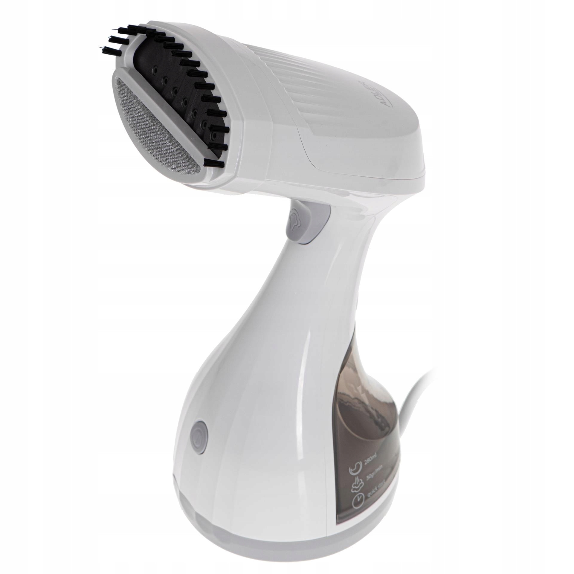Steamer de imbracaminte Adler AD 5042, 1500 W, 0.3 L, alb