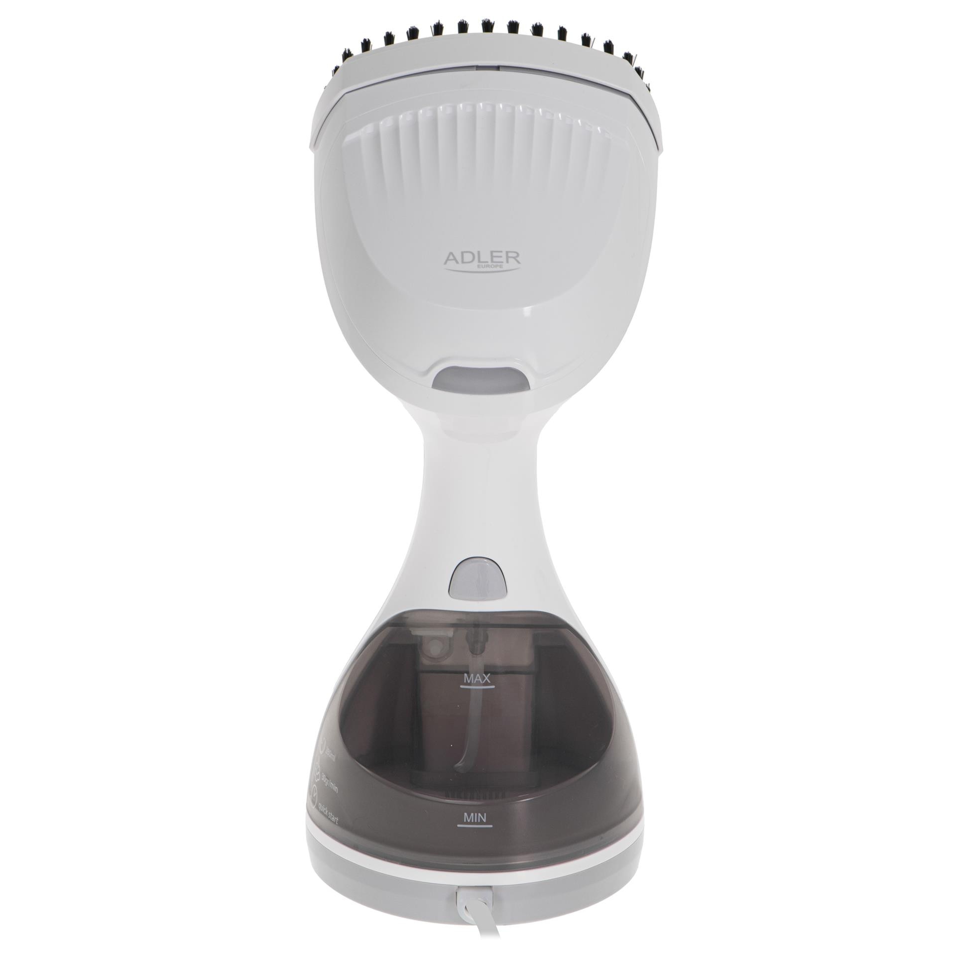 Steamer de imbracaminte Adler AD 5042, 1500 W, 0.3 L, alb