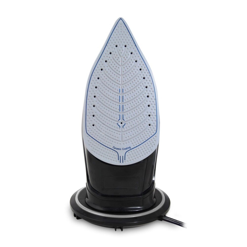 Fier de călcat cu abur Esperanza, 2600 W, talpă ceramică, gri/negru, rezervor 0.3 l
