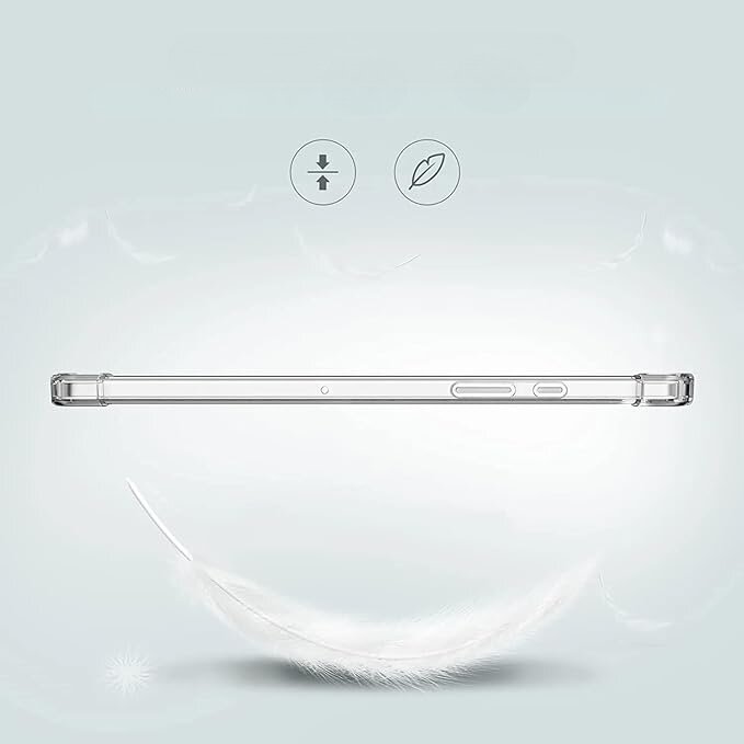 Husa compatibila cu Samsung Galaxy Tab A9, XGSM, Silicon, Transparenta