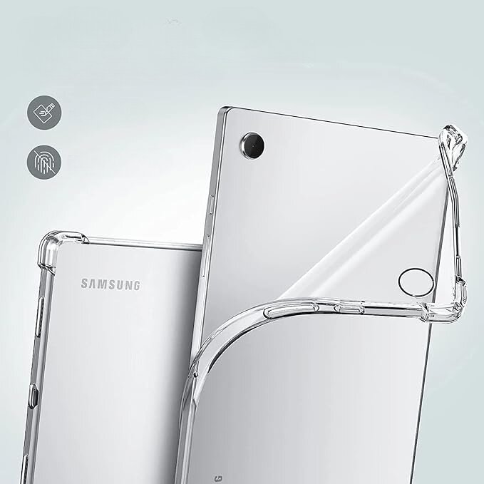 Husa compatibila cu Samsung Galaxy Tab A9, XGSM, Silicon, Transparenta