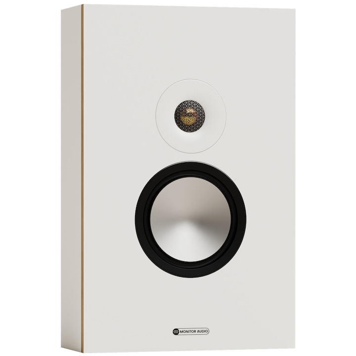 Boxe Hi-Fi Monitor Audio Bronze On-Wall, alb, de perete, 1 tweeter, 1 difuzor bas-mid