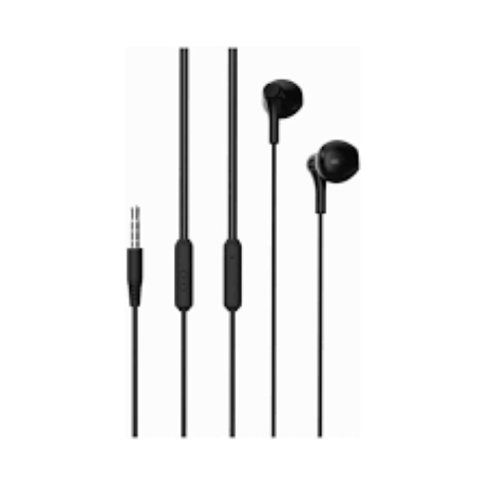 Casti cu Fir XO EP28, Stereo, Jack 3.5mm, cu Microfon, Plastic, Negru