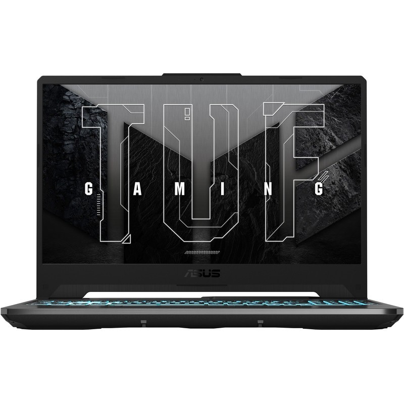 Laptop Gaming ASUS TUF A15 FA506NCG, Display 15.6" FHD (1920 x 1080), Procesor AMD Ryzen™ 7 7445HS, Memorie RAM 16GB DDR5, Capacitate de stocare 512GB SSD, Placa video dedicata NVIDIA GeForce RTX 3050 4GB, No OS, Negru (INT Keyboard)