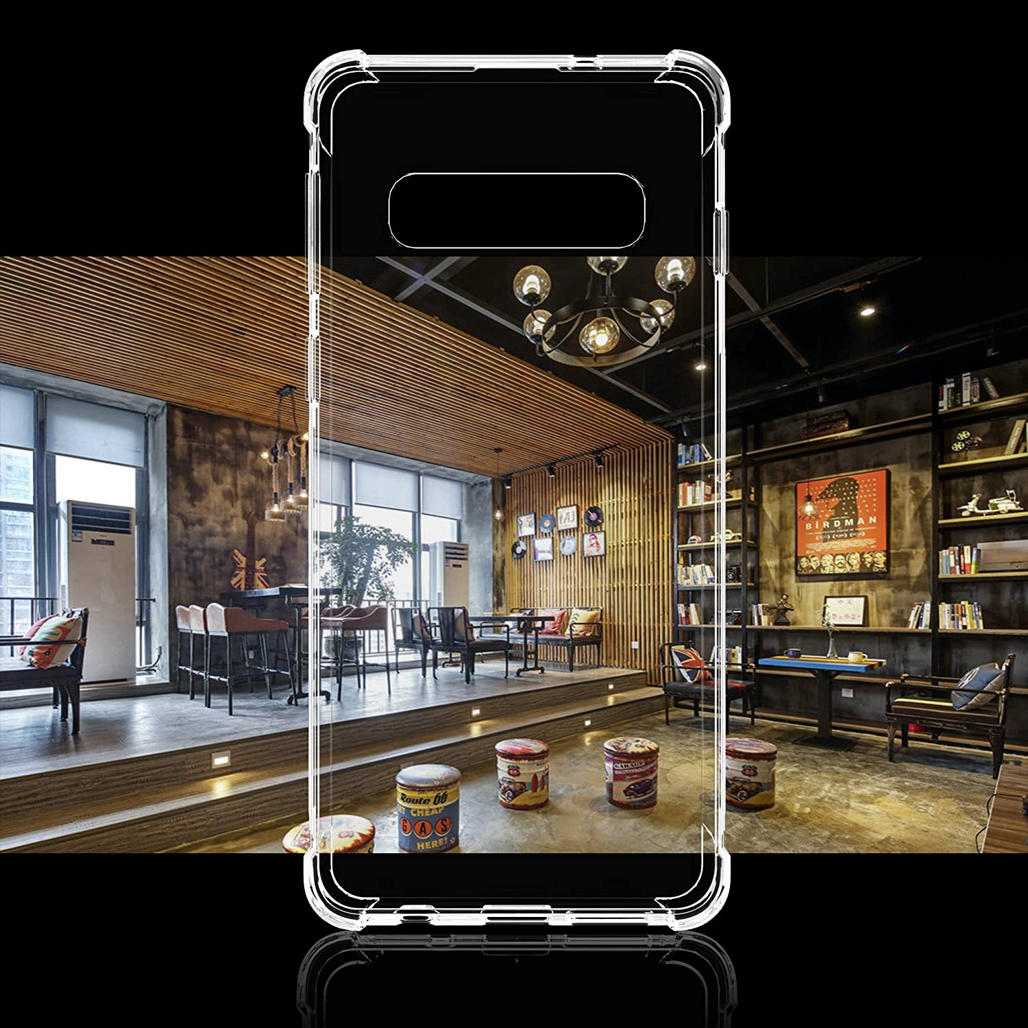 Husa pentru telefon, TPU, Anti-galben, Compatibila cu Samsung Galaxy S10, Transparent