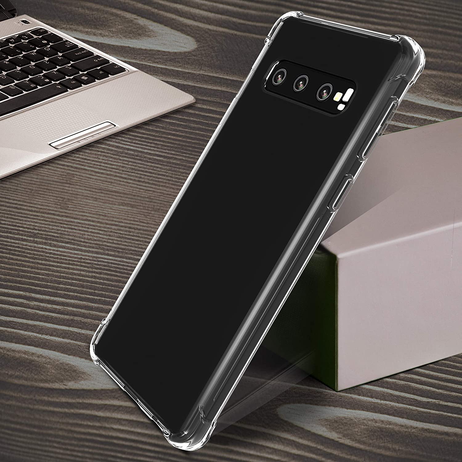 Husa pentru telefon, TPU, Anti-galben, Compatibila cu Samsung Galaxy S10, Transparent
