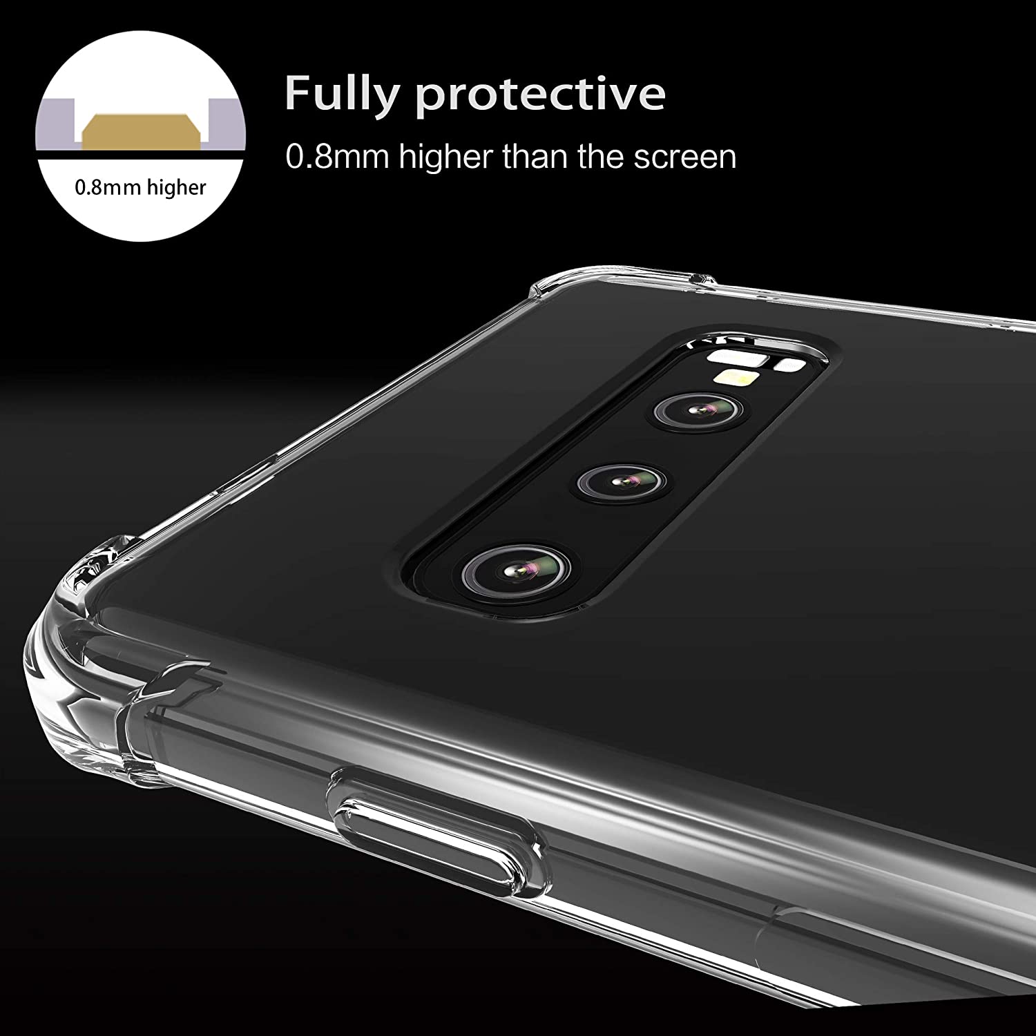 Husa pentru telefon, TPU, Anti-galben, Compatibila cu Samsung Galaxy S10, Transparent