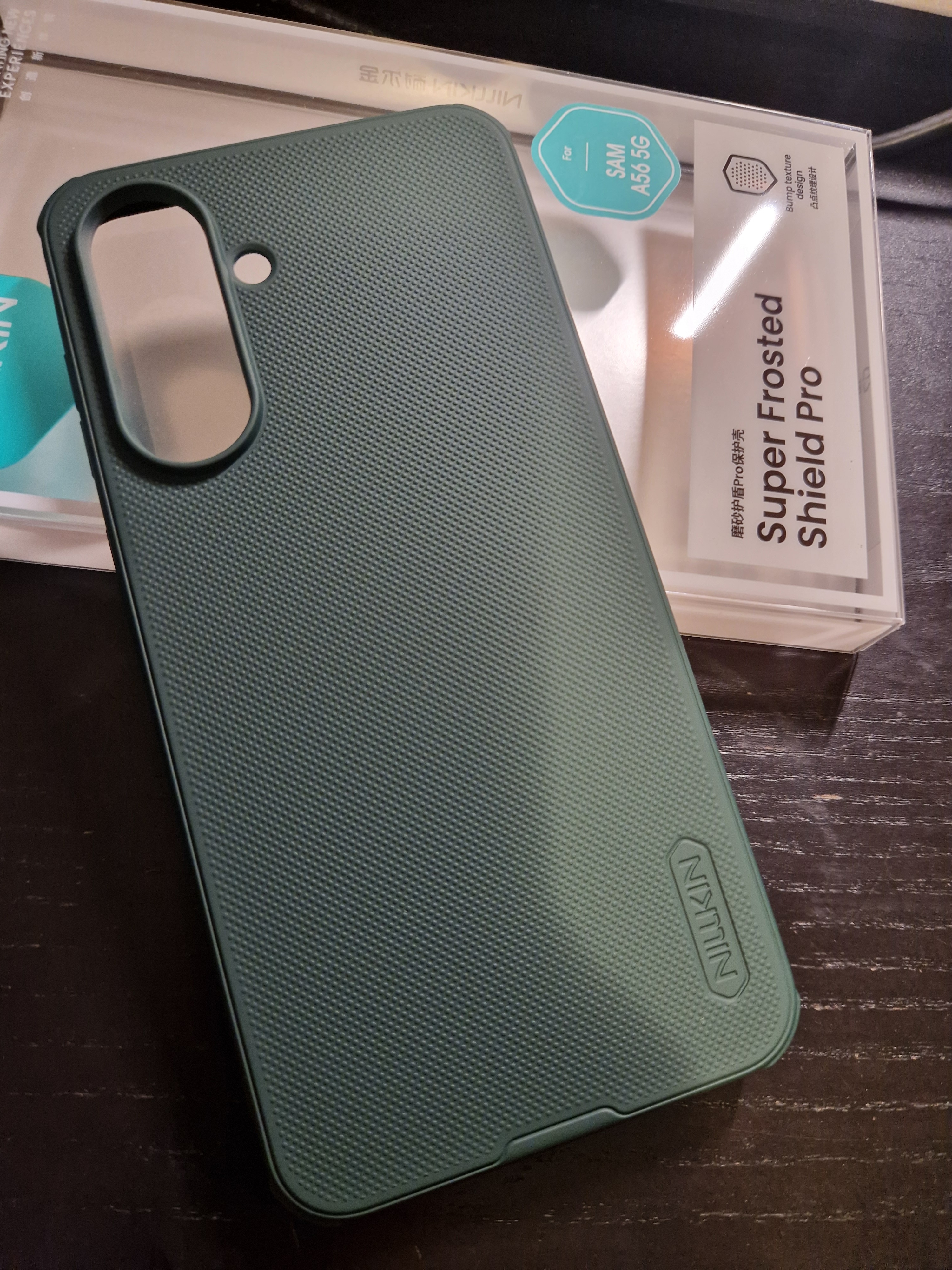 Husa Nillkin Frosted Shield Pro pentru Samsung Galaxy A56 5G, negru