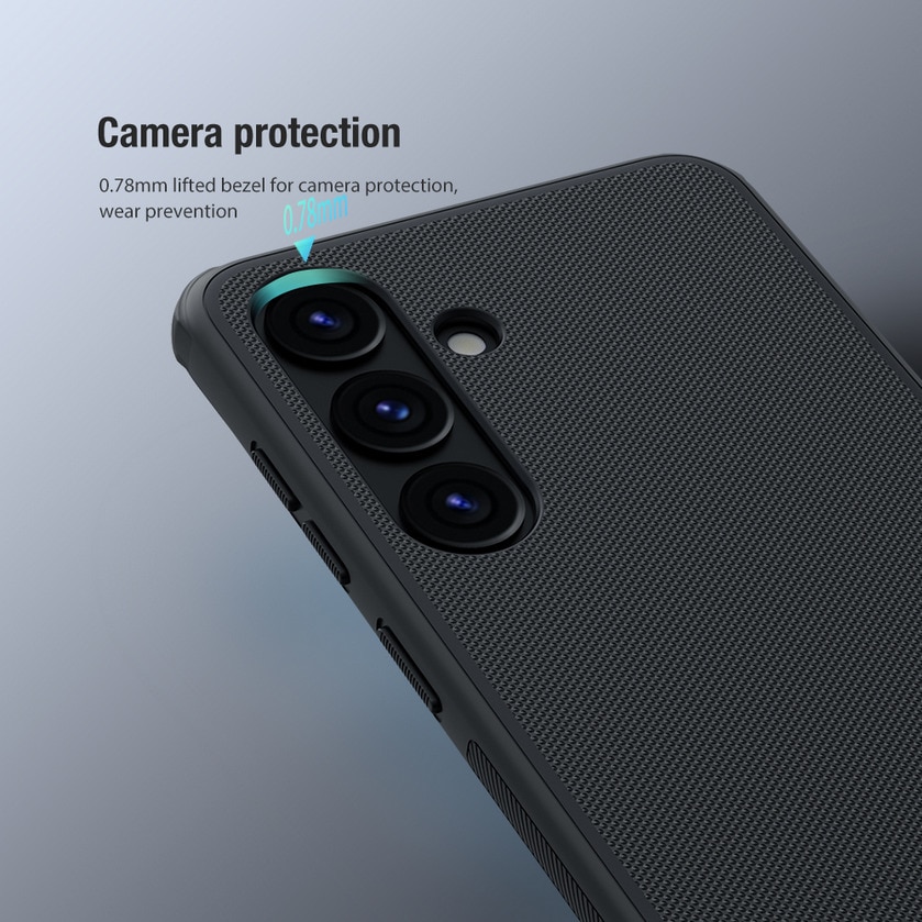 Husa Nillkin Frosted Shield Pro pentru Samsung Galaxy A56 5G, negru