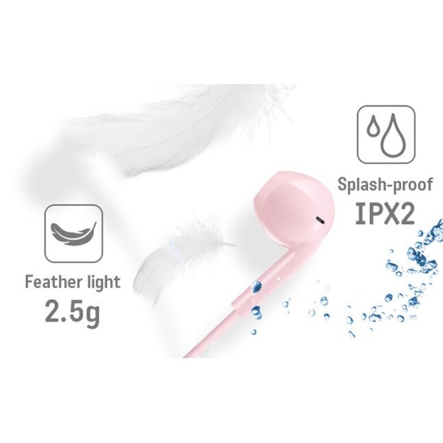 Casti JVC HA-FR17UC-P-U, Cu Fir, In-Ear, Microfon, USB-C, roz